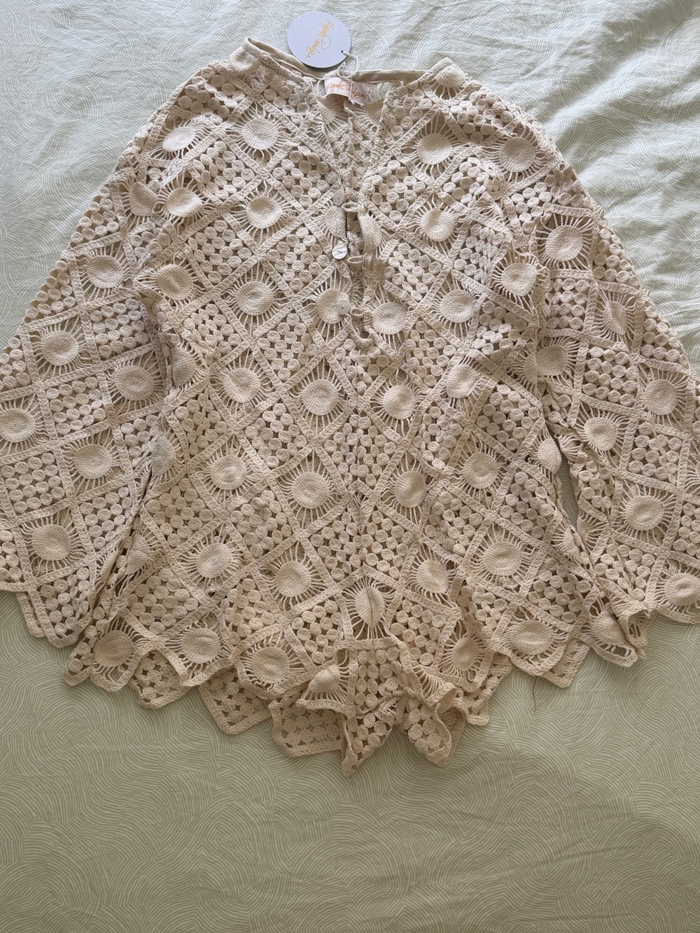 NWT Myrah Penaloza Dreamer Playsuit, S/M - Picture 4 of 4